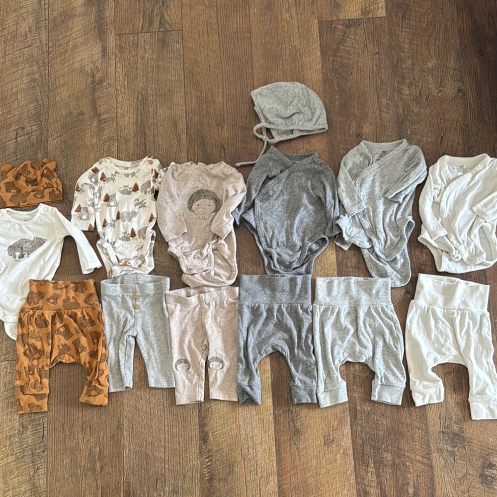 H&M Organic Cotton Preemie Size
